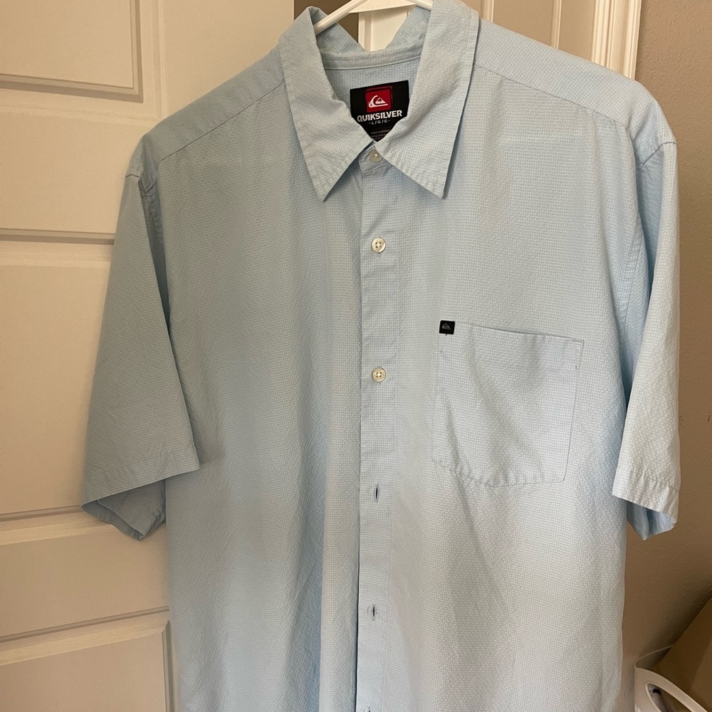 Quicksilver button down